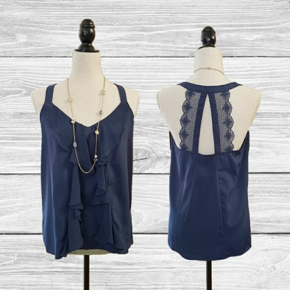 Lauren Conrad Tops - Lauren Conrad Flutter V-Neck Blouse